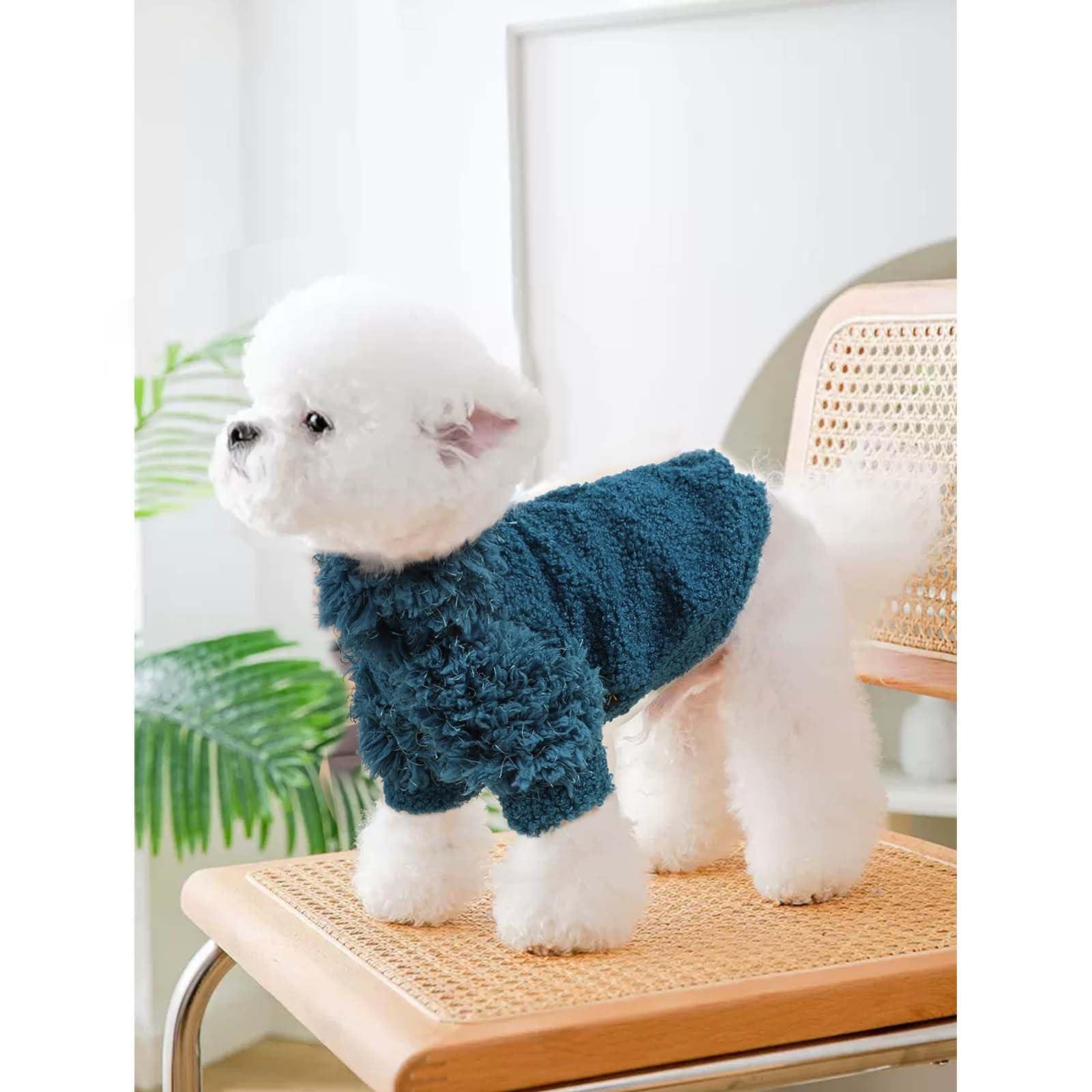 Dog Clothes Dog Sweater For Chihuahua Dachshund Yorkie Soft Thickening Dogs Shirt Puppy Sweater For Dogs Small Dog Sweaters, Gre